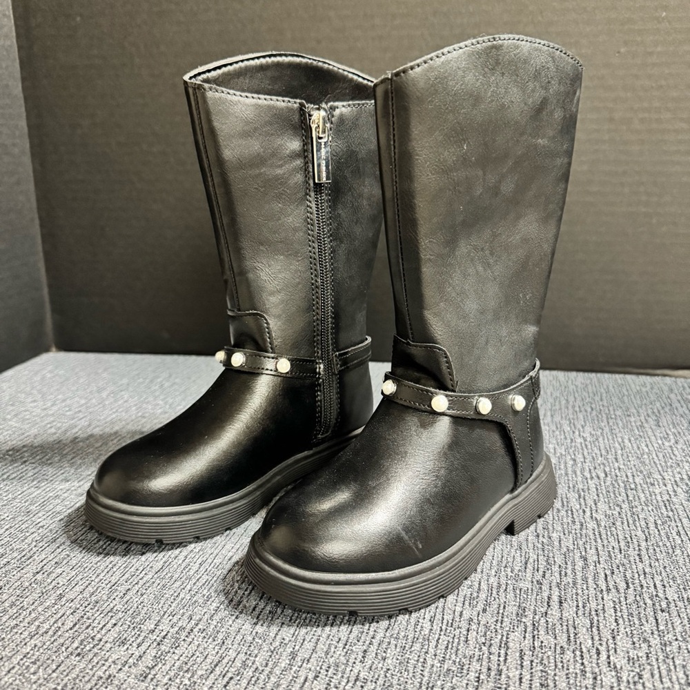 Marc Fisher Kids Black Boots